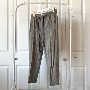 Babaton Aritzia Linen Trousers